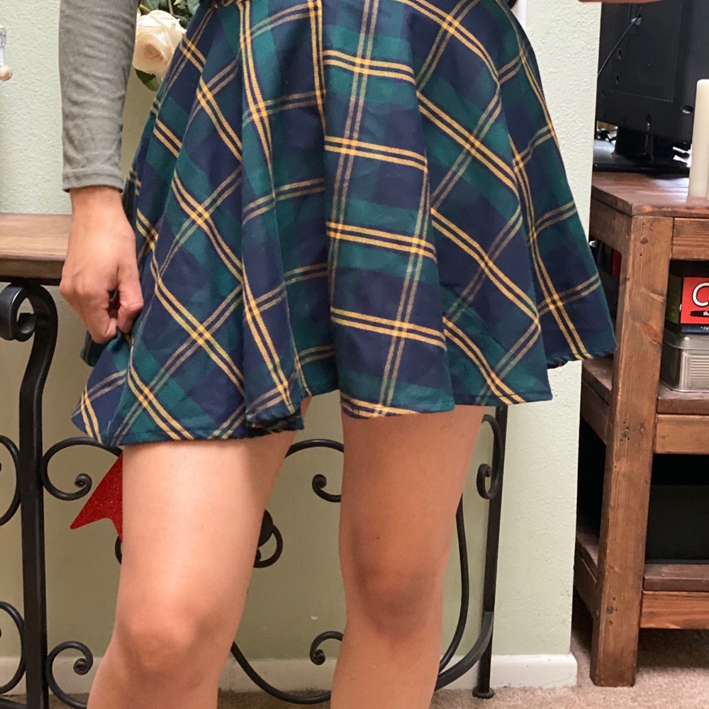 Plaid skirt